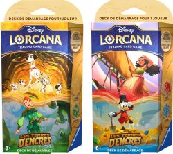 CARTE DISNEY LORCANA - LES TERRES D'ENCRES - DECK DE DÉMARRAGE ASST